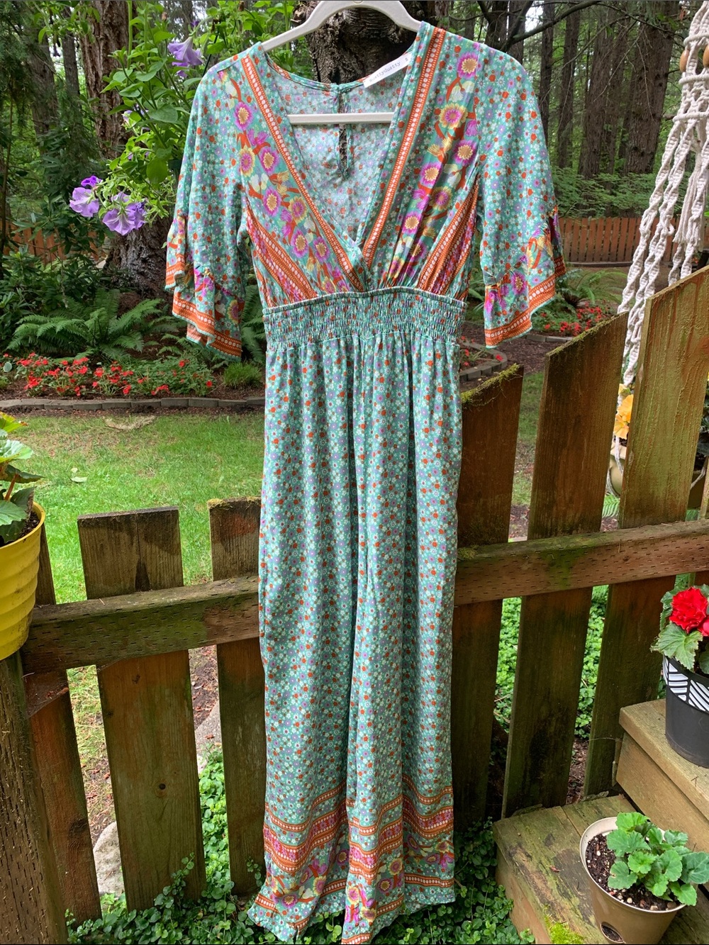 Rusty Dusty Bohemian Pantsuit
